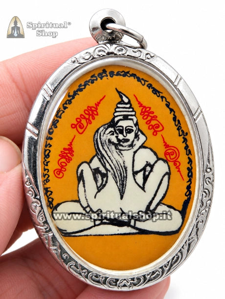 Amuleto Thailandese PHRA NGANG 4 YANTRA SEX (Per UOMO) Potente per SEDURRE e CONQUISTARE DONNE (Terre Sacre 108 TEMPLI)