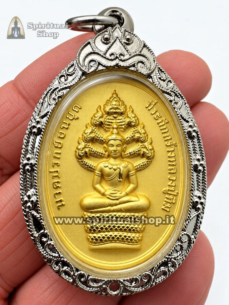 Amuleto Thailandese Phra Naga Prok - Scegli il Colore per Avere Denaro, Passione, Protezione, Successo.