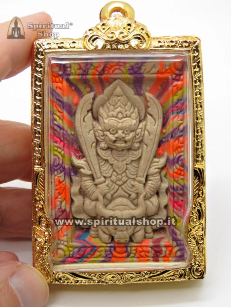 Amuleto Thailandese PHRAYA PURISAT (Versione JUMBO) di KRUBA KRISSANA Potentissimo ed Introvabile (Unico Pezzo Non Torna Più)