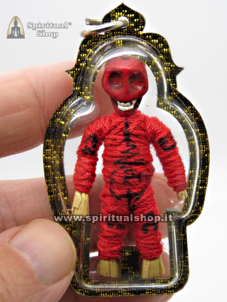 Amuleto Thailandese NECROMANTIC RED PAYOON POTENTE PARAFULMINE CONTRO MALOCCHIO, FATTURE, MAGIA NERA, INVIDIE, RIFLETTE CONTRO I SOPRUSI CHE SUBISCI*