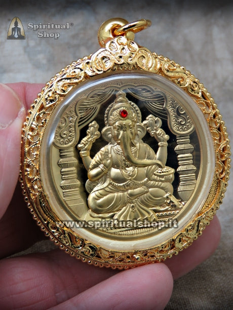 amuleto thailandese ROYAL GOLDEN GANESH