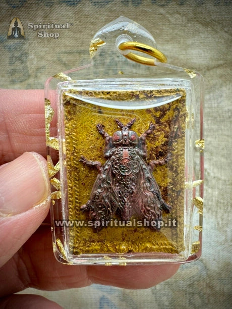 Amuleto Thailandese Nuovo Locket "THE SEX FLY" Mosca che Richiama Sesso, Sprigiona Attrazione, Conquiste (Unico Pezzo)