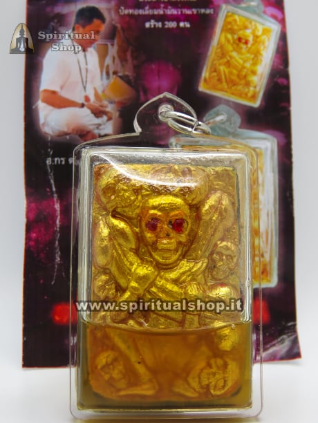 Amuleto Thailandese "SKULL OF POWER" Aumenta la Fortuna, Supporta il Business e Affari, Aumenta il Tuo Charm e Attrazione Sessuale (Unico Pezzo Serie Limitata)*