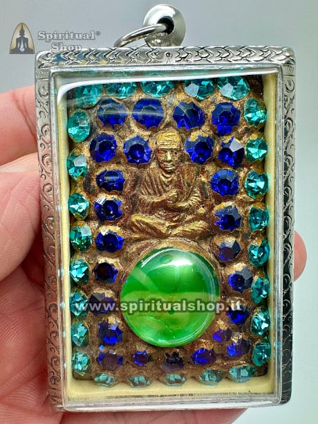 AMULETO THAILANDESE SOMDEJ GARUDA POWER GEMS per FORTUNA PROTEZIONE RICCHEZZA Versione JUMBO (UNICO PEZZO)*