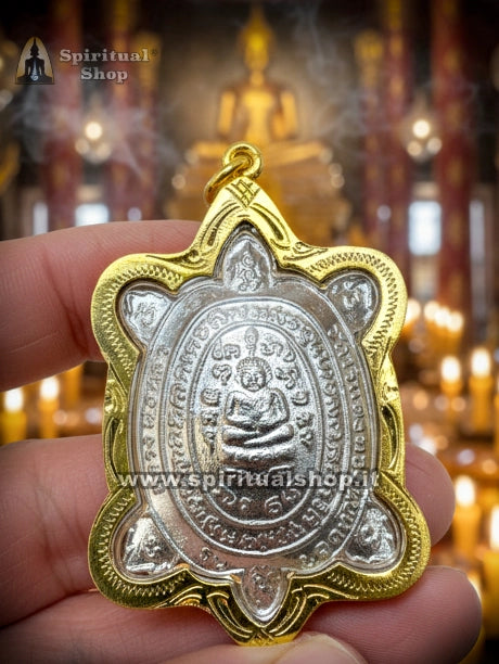 Amuleto thai Tartaruga Millenaria — Prosperità, Fortuna e Protezione