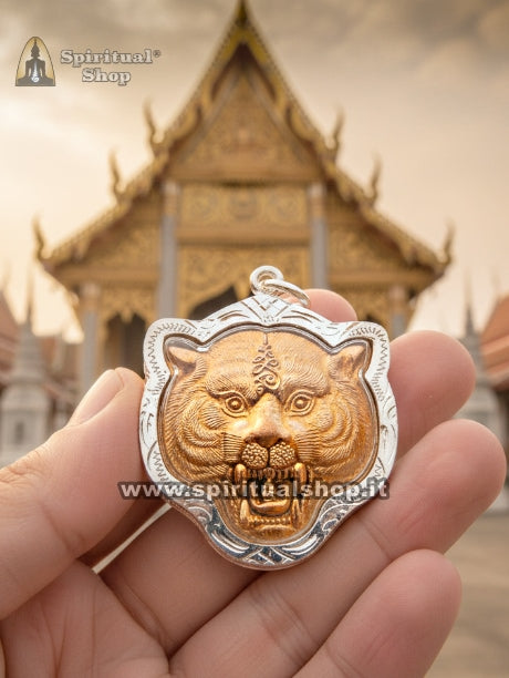 Amuleto di Protezione "TIGER" da Lp Pern, Porta Ricchezza Fortuna al suo Possessore Elimina Fatture, Malocchio, Negatività e Invidie (Ultimo)