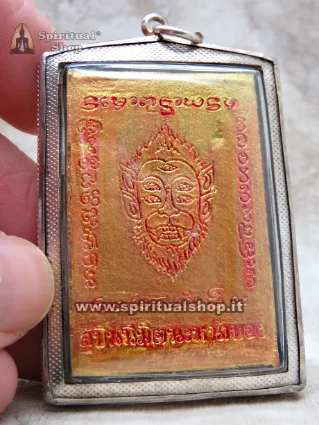 🤩Amuleto Thailandese le 4 ENTITA' per avere PROTEZIONE, RICCHEZZA, RISPETTO, STATUS SYMBOL, BUSINESS (Dipinto a Mano dall'AJARN E' PEZZO UNICO E SUPER ESCLUSIVO NON TORNA PIU')