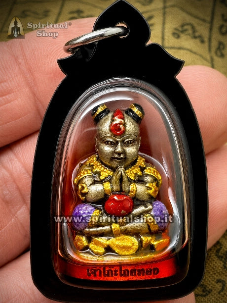Kuman Thong ChaoKoh per Sblocco Economico (Vincite o Lavoro) dal LP Kaew Pasannajittoh (Tempio Wat Thepsam Larn)