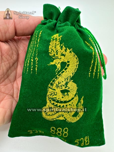 Ricercatissima Preziosa Mala in "MAW-SIT-SIT" Originale dal Myanmar ATTRAE DENARO ABBONDANZA e SUCCESSO Benedetta dal Grande AJARN MOGG (UNICO PEZZO)!*