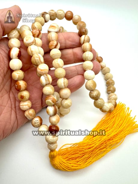 Strepitoso Mala AGATA del TIBET per ATTRAZIONE RICCHEZZA e CLIENTI con MASSIMA PROTEZIONE Benedetta dal Grande AJARN MOGG (UNICO PEZZO)!*