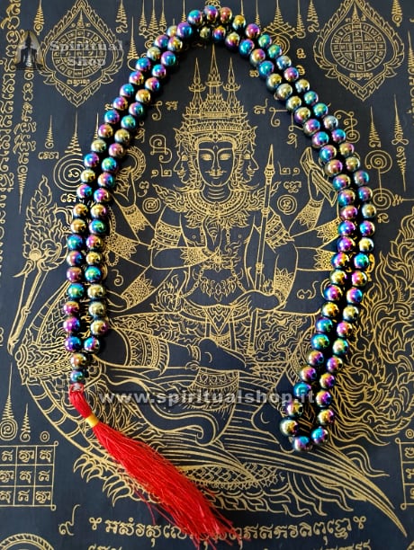 🔥Magnifica Mala in LEK LAI RAINBOW MAGNETIC da LP SOMPORN (LP YAI) ORMAI INTROVABILE! POTENTE per Distruggere MALOCCHIO & FATTURE, Tiene Lontano i NEMICI, Porta FORTUNA e GRANDE PROSPERITA ECONOMICA AL SUO POSSESSORE (UNICO PEZZO)*
