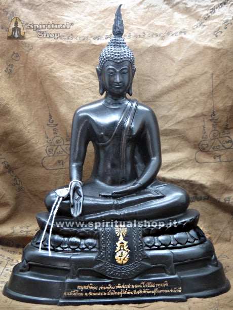 Statua Buddha Butcha Somdej Phra Sangkaraj SIGILLO REALE Anno 1993 (2536 Buddista) per Felicità, Armonia, Prosperità, Fortuna, Ricchezza, Protezione