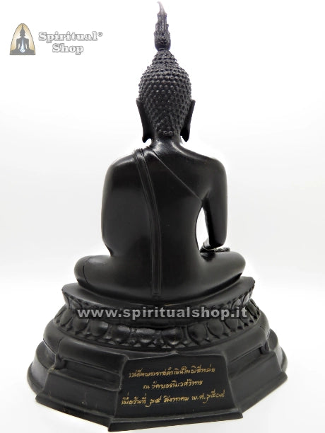 Statua Buddha Butcha Somdej Phra Sangkaraj SIGILLO REALE Anno 1993 (2536 Buddista) per Felicità, Armonia, Prosperità, Fortuna, Ricchezza, Protezione