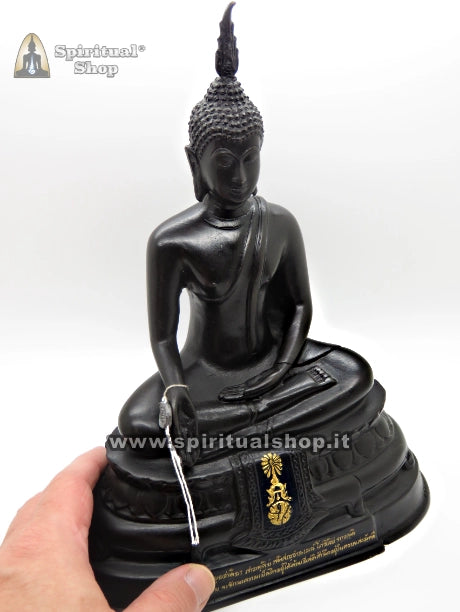 Statua Buddha Butcha Somdej Phra Sangkaraj SIGILLO REALE Anno 1993 (2536 Buddista) per Felicità, Armonia, Prosperità, Fortuna, Ricchezza, Protezione