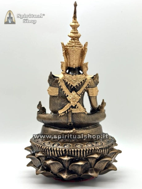 Statua Buddha Imperatore per FORTUNA e RICCHEZZA Realizzata in vero LEK NAM PEE Energizzata e Benedetta dal Monaco (Solo 1 Disponibile)