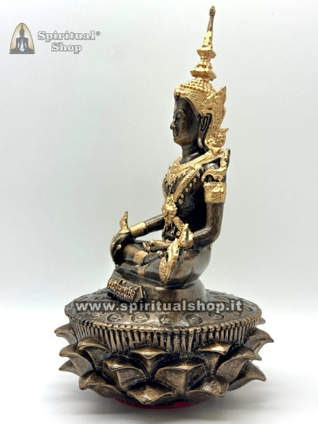 Statua Buddha Imperatore per FORTUNA e RICCHEZZA Realizzata in vero LEK NAM PEE Energizzata e Benedetta dal Monaco (Solo 1 Disponibile)