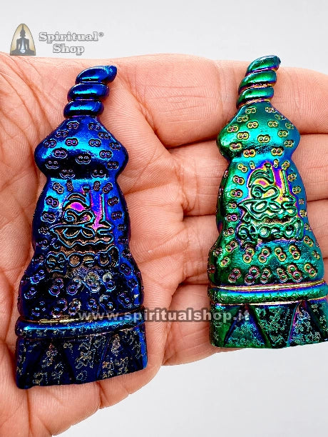 Statuina Phra Ngang Ndee Attrazione Magnetica, Fortuna e Prosperità Totale di Ajarn Jiam (Scegli Blue o Rainbow)