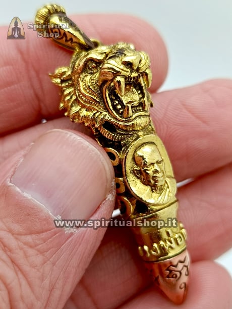STREPITOSO TAKRUT TIGRE "GOLDEN" EDIZIONE LIMITATISSIMA NUMERATA (Contro Energie Negative e Per Successo Personale e Lavoro con Accrescimento Denaro) OGGETTO ESCLUSIVO IMPERDIBILE (UNICO PEZZO INTROVABILE)*