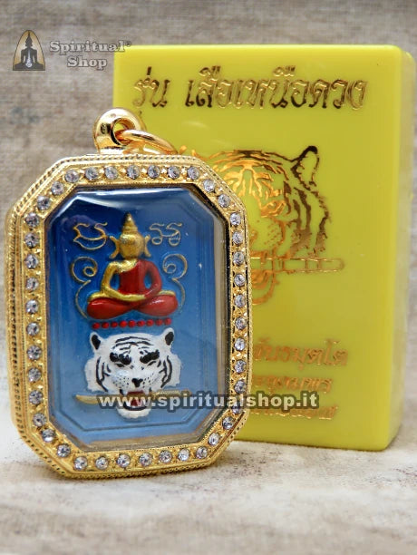 🔥STUPENDO Talismano Thailandese SOMDEJ LUXURY ULTRA-TIGER per essere INARRESTABILE nella vita, SUPERANDO Qualsiasi Ostacolo (Unico Pezzo)!