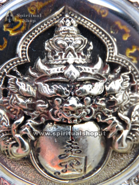 Talismano Thailandese DIVINO RAHU - Raro Pezzo Unico per RICCHEZZA, LAVORO, PROSPERITÀ e INVERSIONE CATTIVA SORTE + Mega Pha Yant Regalo!