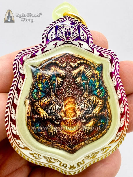 talismano thailandese double tiger da kruba krissana pezzo ultra limitato