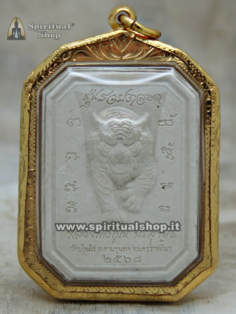 Talismano Thailandese KAISER TIGER Potentissimo per RICCHEZZA e PROTEZIONE con Temple Box (Unico Pezzo)