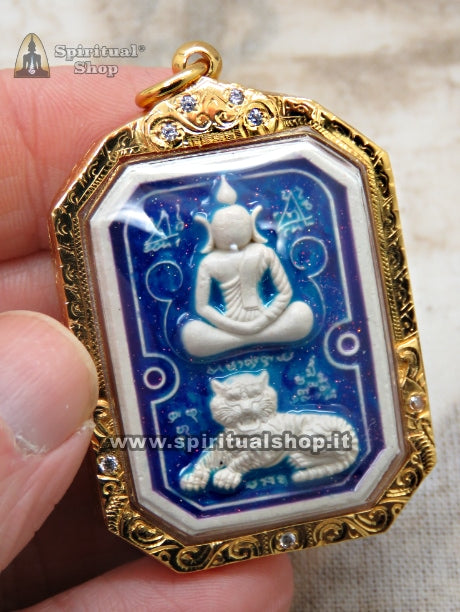 Talismano Thailandese KAISER TIGER Potentissimo per RICCHEZZA e PROTEZIONE con Temple Box (Unico Pezzo)