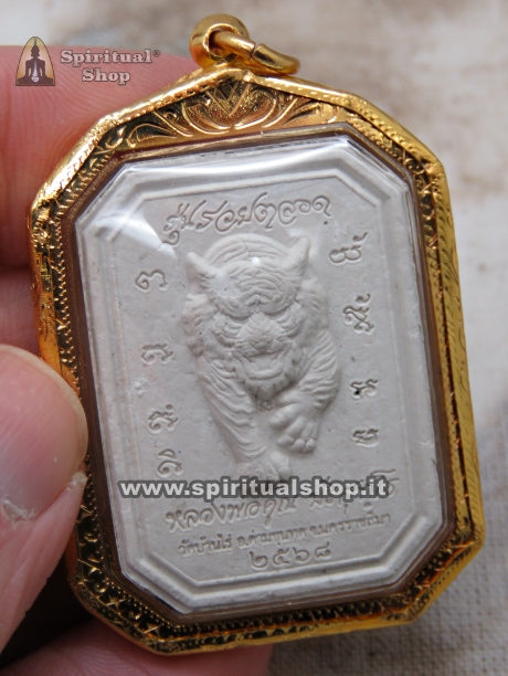 Talismano Thailandese KAISER TIGER Potentissimo per RICCHEZZA e PROTEZIONE con Temple Box (Unico Pezzo)