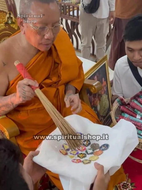 Talismano Thailandese TIGRE KRAM Saming Prai (Cerimonia Multi Monaco) Simbolo di Fortuna, Autorità, Protezione (Tradizione Thai)