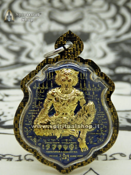Talismano Thailandese TIGRE KRAM Saming Prai (Cerimonia Multi Monaco) Simbolo di Fortuna, Autorità, Protezione (Tradizione Thai)