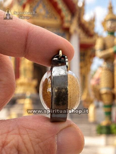 Talismano Thailandese Look Gon Ricchezza Vincite Prosperità - Polvere Tempio Wat Bang Phra (Ultimo Pezzo!)