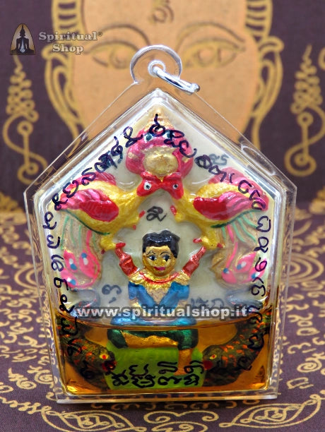talismano thailandese khun paen old style ultra rare!