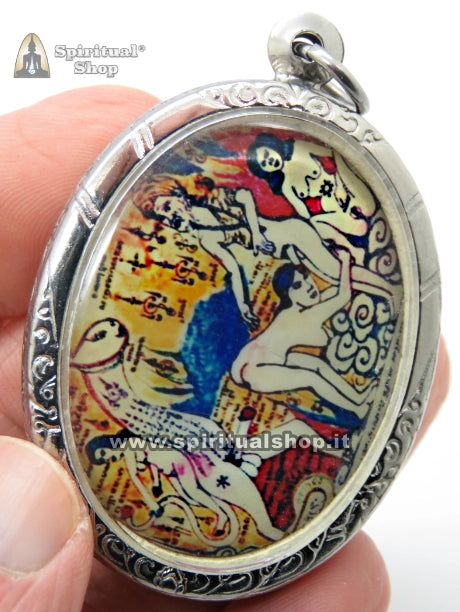 talismano per uomo thailandese locket raro
