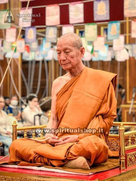 Talismano Phra Pidta Pangphrakan Consacrazione Cerimonia Multimonaco per Protezione e Rimozione Ostacoli dalla Vita Successo Economico (Unico pezzo)