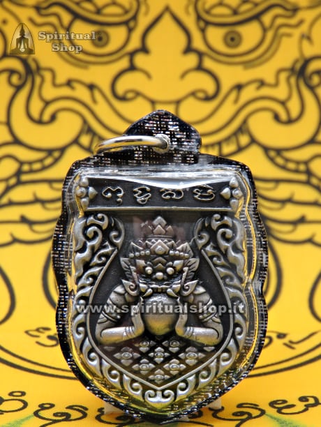 talismano thailandese rahu phra pidta sacred metal