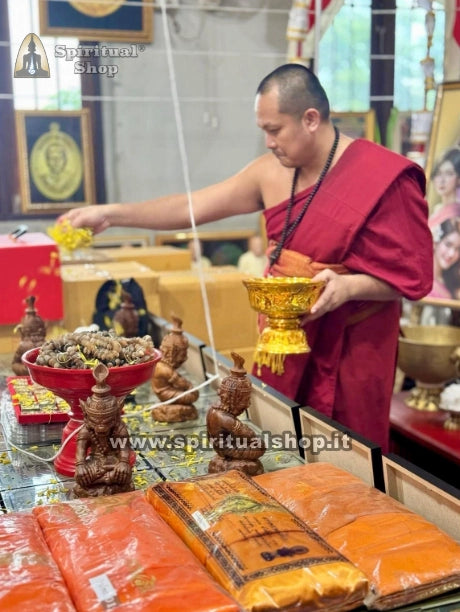 Talismano Thailandese RUESI TIGER SAMING PRAI per AUTORITA' ABBONDANZA ECONOMICA DOMINIO FASCINO PROTEZIONE SUPERIORE (Entra e Guarda la CERIMONIA) Unico Pezzo!