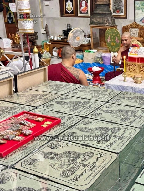 Talismano Thailandese RUESI TIGER SAMING PRAI per AUTORITA' ABBONDANZA ECONOMICA DOMINIO FASCINO PROTEZIONE SUPERIORE (Entra e Guarda la CERIMONIA) Unico Pezzo!