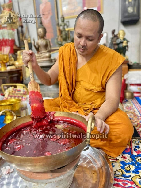 Talismano Thailandese RUESI TIGER SAMING PRAI per AUTORITA' ABBONDANZA ECONOMICA DOMINIO FASCINO PROTEZIONE SUPERIORE (Entra e Guarda la CERIMONIA) Unico Pezzo!