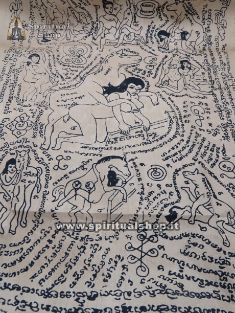 TALISMANO THAILANDESE SHAMAN SEX per SPRIGIONARE ATTRAZIONE SESSUALE e CONQUISTARE LE DONNE + TELA PHA YANTS (UNICO PEZZO)*