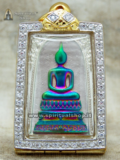 talismano thailandese somdej rainbow monk