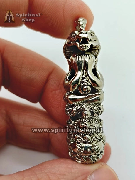 STOP al Malocchio: Takrut Phra Pidta/Rahu. PROTEZIONE TOTALE e SBLOCCO della PROSPERITA'. Ufficiale Tempio Wat Phu Kao Thong