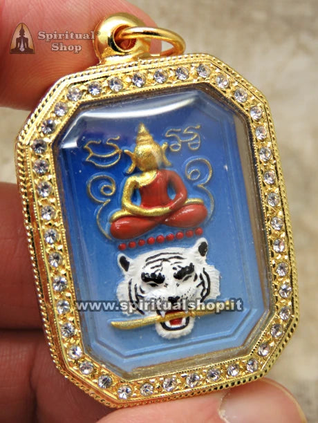 🔥STUPENDO Talismano Thailandese SOMDEJ LUXURY ULTRA-TIGER per essere INARRESTABILE nella vita, SUPERANDO Qualsiasi Ostacolo (Unico Pezzo)!