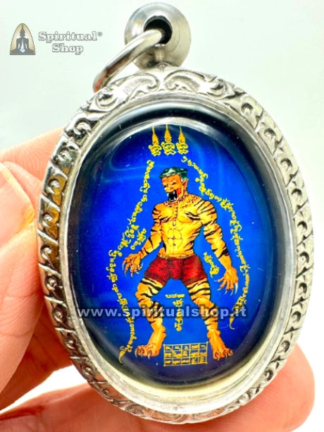 AMULETO THAILANDESE "WERETIGER GURU LOCKET" per Leadership e Prestigio, Successo e Dominio, Protezione Totale. Limited Edition