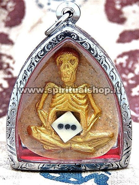 Amuleto Necromantico Thailandese Polvere 7 Templi per Propiziare grosse Vincite per Giocatori professionisti