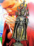 SPETTACOLARE Statua Buddha in Vecchio Bronzo Posizione 'Respinge le Acque' Rilasciata ed ENERGIZZATA da Lama Tibetano IMPERDIBILE!!!*