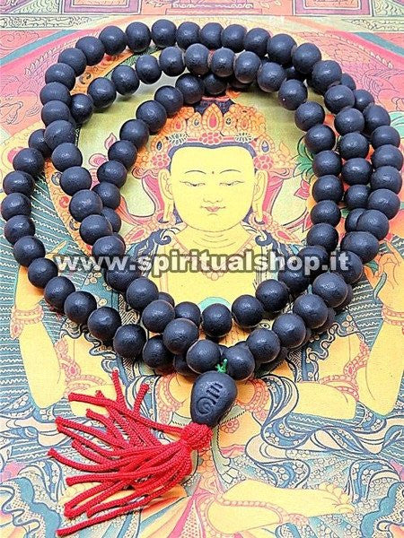 Mala Sacro Magico 108 Perle Benedetto dai Monaci in vero Lek Nam Pee Introvabile APPENA TORNATO SOLO 1 DISPONIBILE !!!*