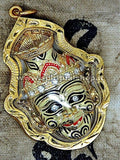 Attrarre Soldi Talismano Maschera di Ruesi con Zirconi Magia Thailandese + Mantra per Attivarla