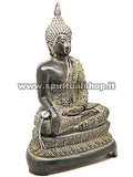 Statua Buddha Superba in Metallo 21x13cm 1,1Kg con Cert. Ministero Beni Culturale Thailandese (Consigliata da Me), Non Perdertela!
