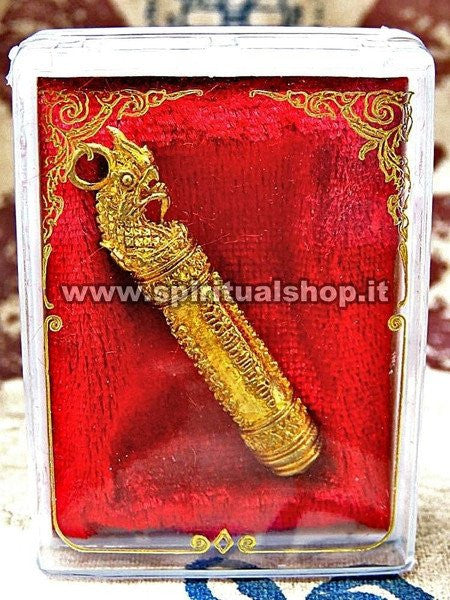 Pendente TAKRUT 5 Yant (Edizione Speciale) per Ricchezza Protezione Benessere* + Tela Sacra Pha Yant Regalo!