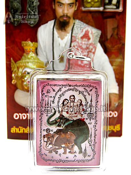 amuleto thailandese indomito conquistatore